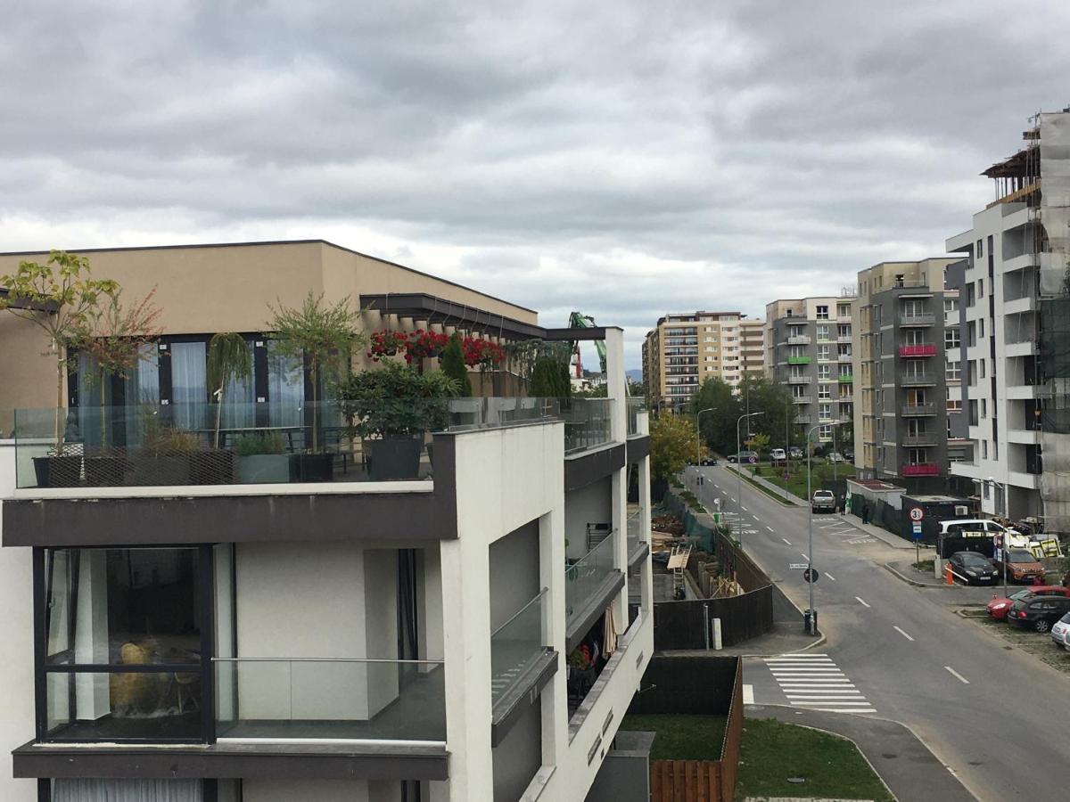 Apartmán Fantastic Sunset Penthouse Brašov Exteriér fotografie